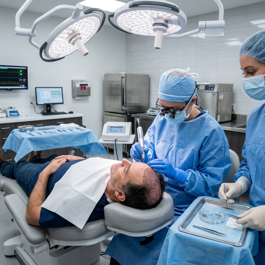 دليل زراعة الشعر في تركيا: مقارنة بين تقنيات FUE و DHI وأبرز النصائح